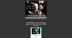 Desktop Screenshot of levinas.phenomenology.ro